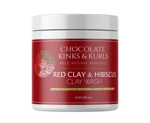 Red Clay & Hibiscus Clay Wash