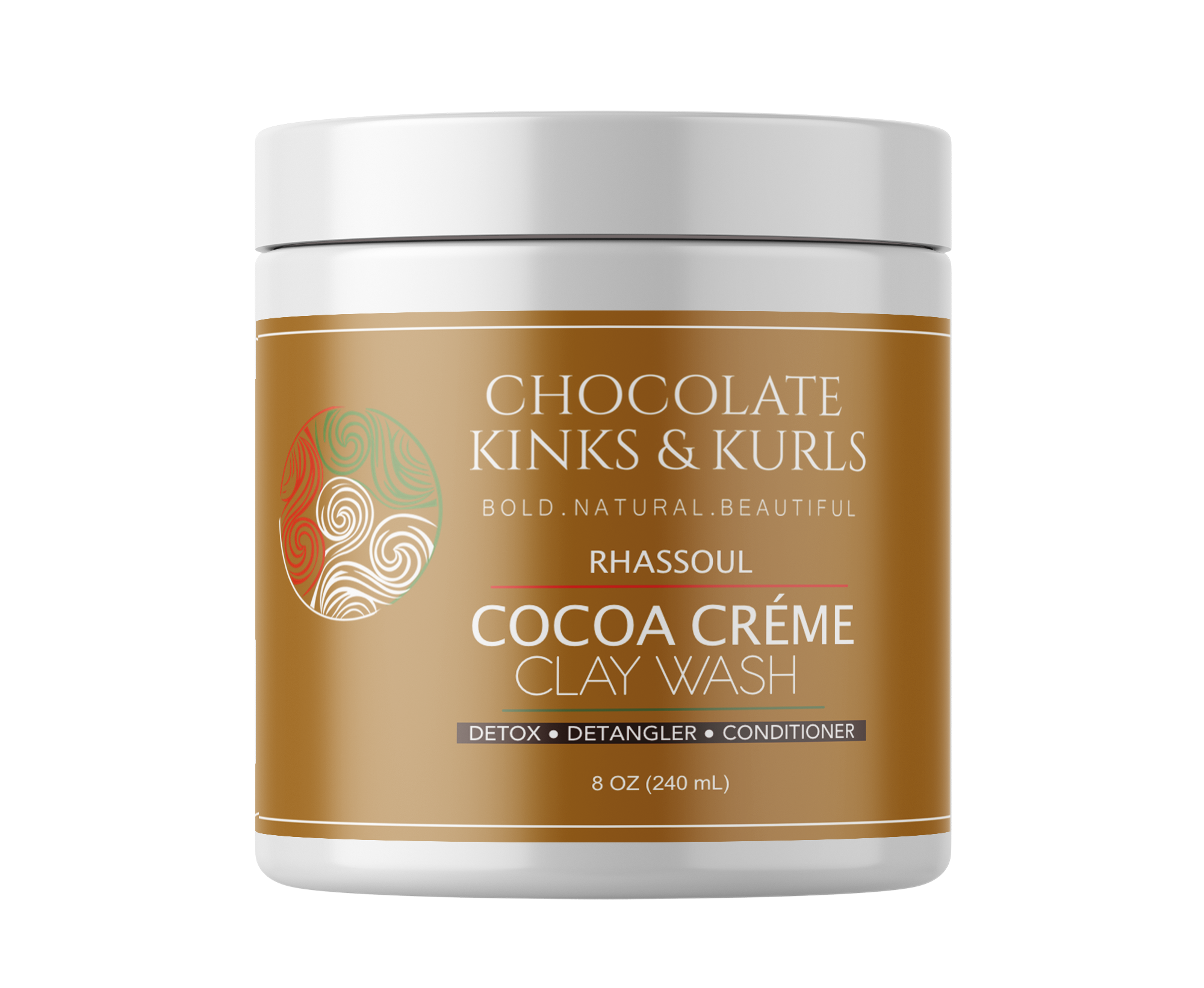 RHASSOUL Cocoa Crème Clay Wash – Chocolate Kinks & Kurls RHASSOUL Cocoa Crème Clay Wash – Chocolate Kinks & Kurls